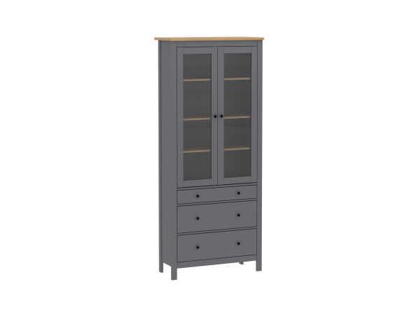 SAGA კარადა ვიტრინით 90